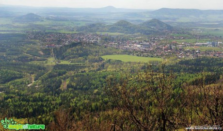 Pohled na Nový Bor - Foto Petr Germanič