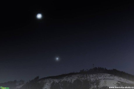 Zhora dolu - Měsíc, Mars, Venuše, Země - Foto Dezider Tocka