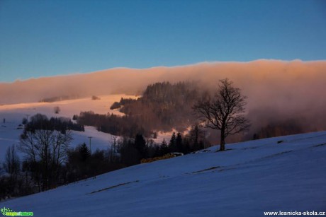 Přichází mlha - Foto Jozef Pitoňák