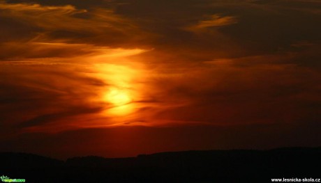 Kouzelné slunce - Foto Ladislav Jonák