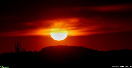 Velikost slunce - Foto Ladislav Jonák