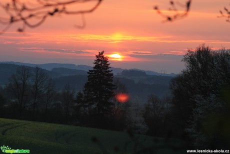 Východ slunce - Foto František Novotný