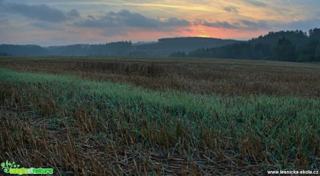 Zářijové ráno na Vysočině - Foto Ladislav Jonák