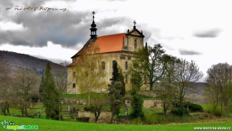 Kostel sv. Antonína Paduánského v Milešově - Foto Robert Kopecký