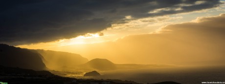 Západ ze severního pobřeží - Foto Roman Brož