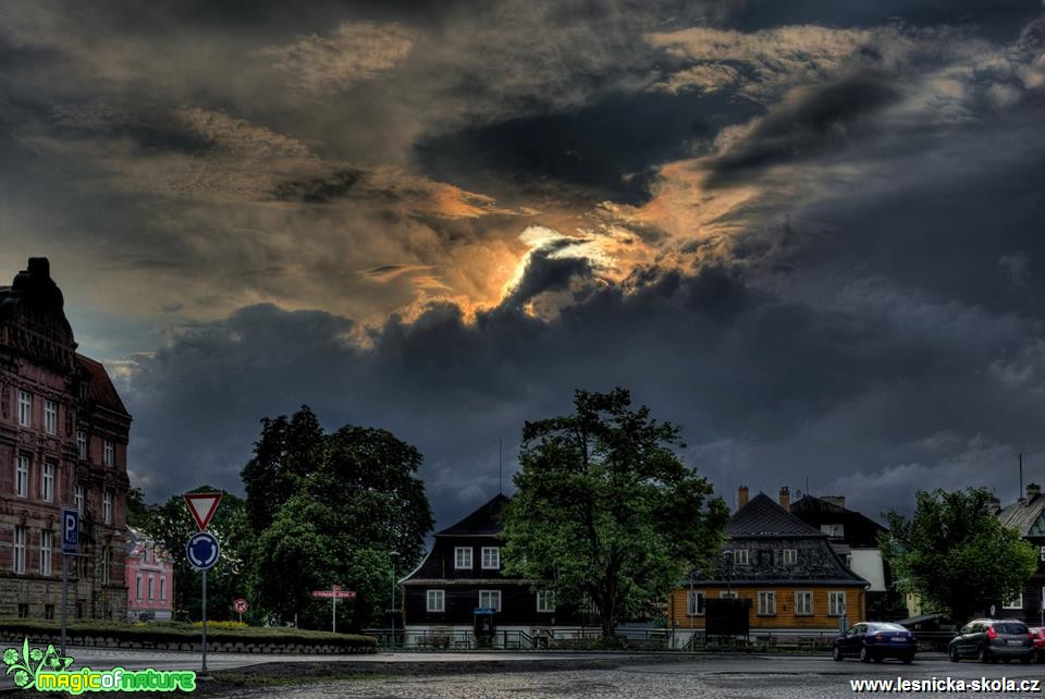 Zamračené nebe - Foto Petr Germanič