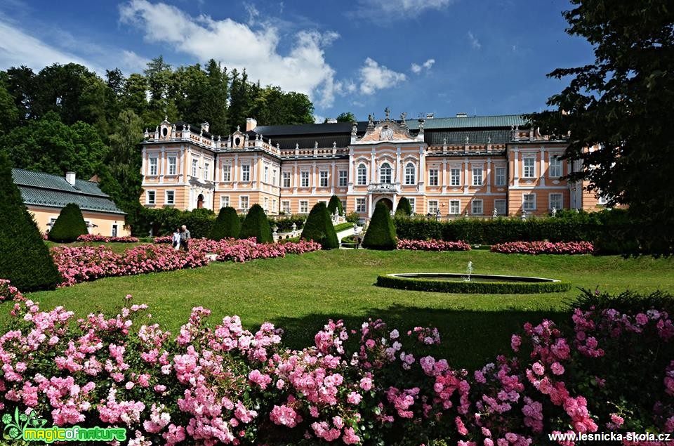 Pohádkovo růžičkový zámek - Nové Hrady - Foto Marie Vykydalová