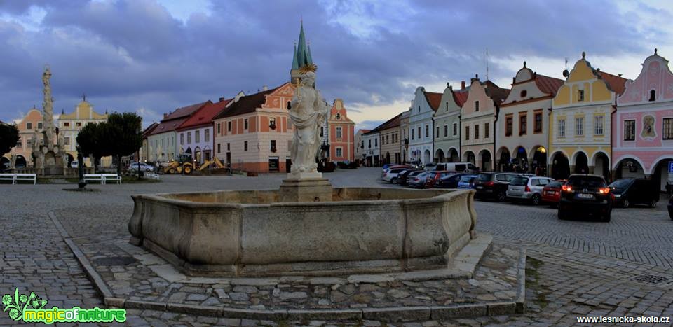 Telč v podvečer - Foto Ladislav Jonák