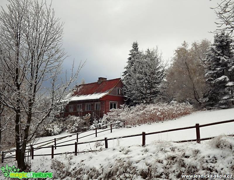 Zima přišla do Krušných hor - Foto Jiří Havel