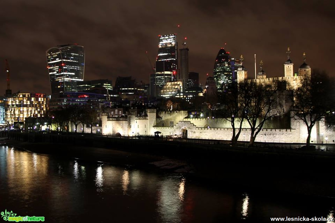 City of London z Tower Bridge - Foto Jan Valach