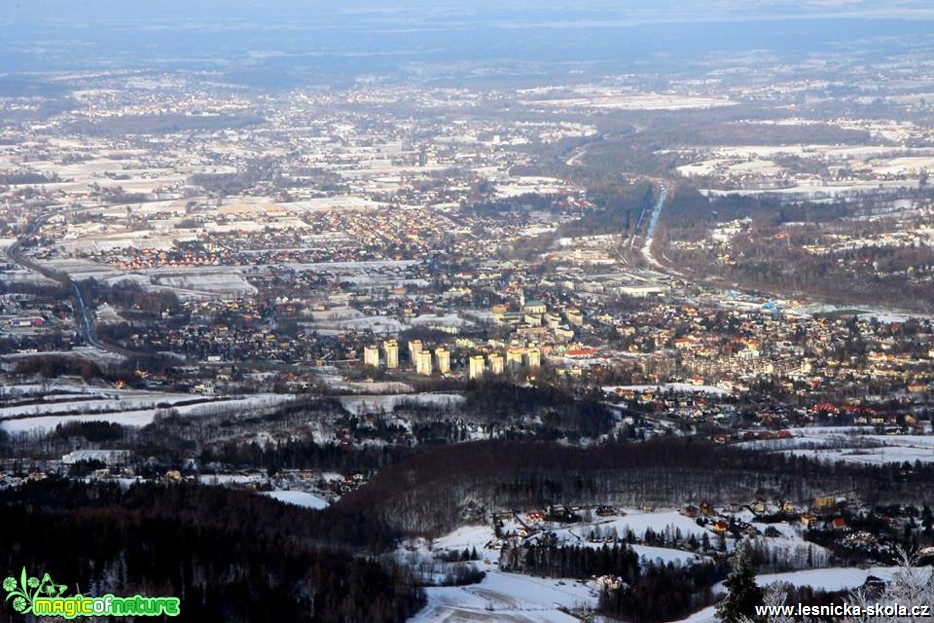 Výhled na Polsko z rozhledny na Velké Čantoryji - Foto Jan Valach (1)