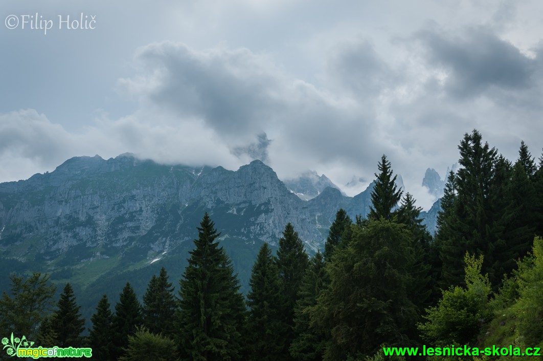 Molveno - hřeben Maso dei Massodi - Foto Filip Holič