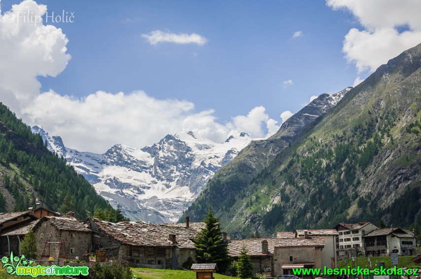 Parco Nationale Gran Paradiso - vesnice Aymavile - Foto Filip Holič