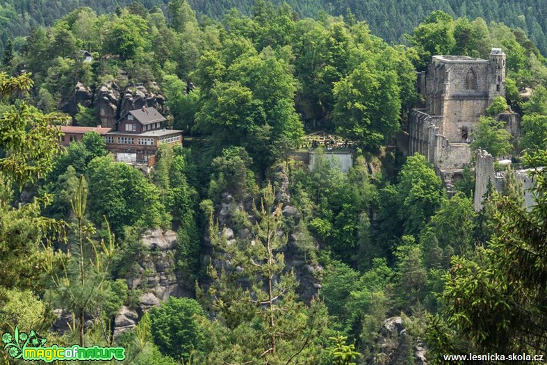 Vyhlídka z Pfederbergu na Oybin - Foto Petr Germanič 0617