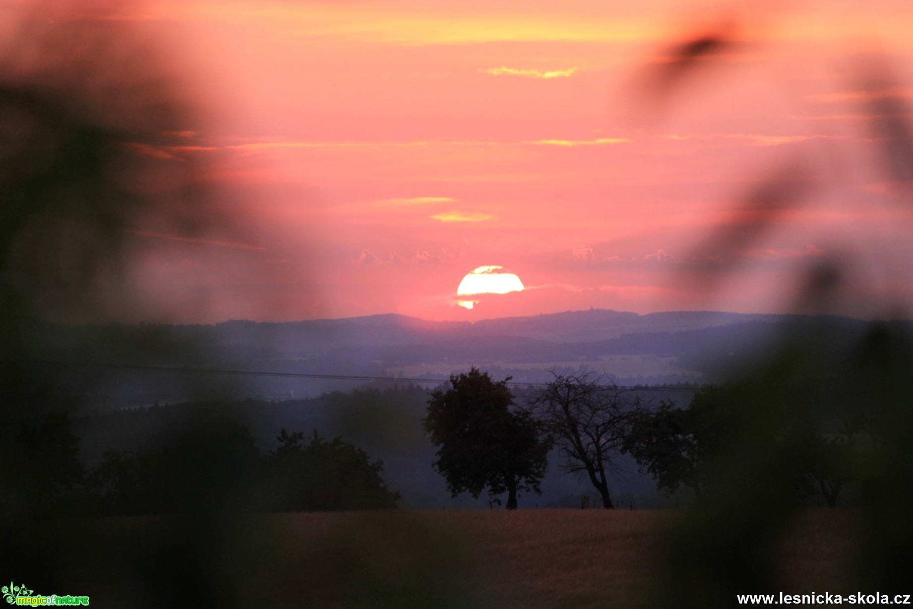 Západ slunce - Foto František Novotný 0518