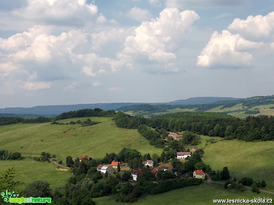 Výhled z hradu Blansko - Foto Jiří Havel 0618