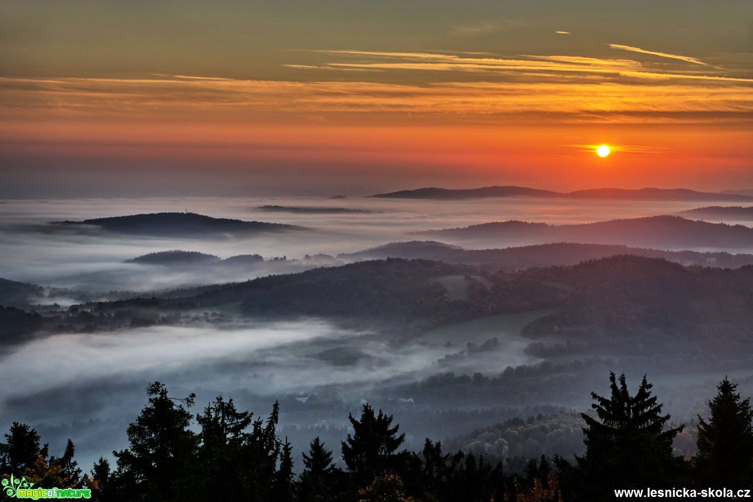 Na rozhledně - svítání šumavské - Foto Petr Germanič 0118 (2)