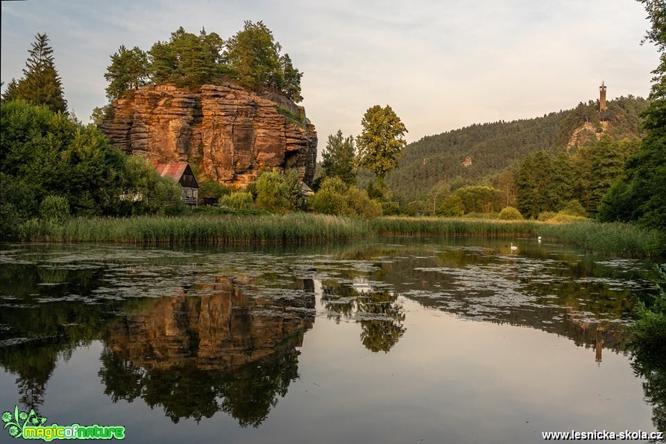 Hradní rybníkové zapadání - Foto Petr Germanič 0618