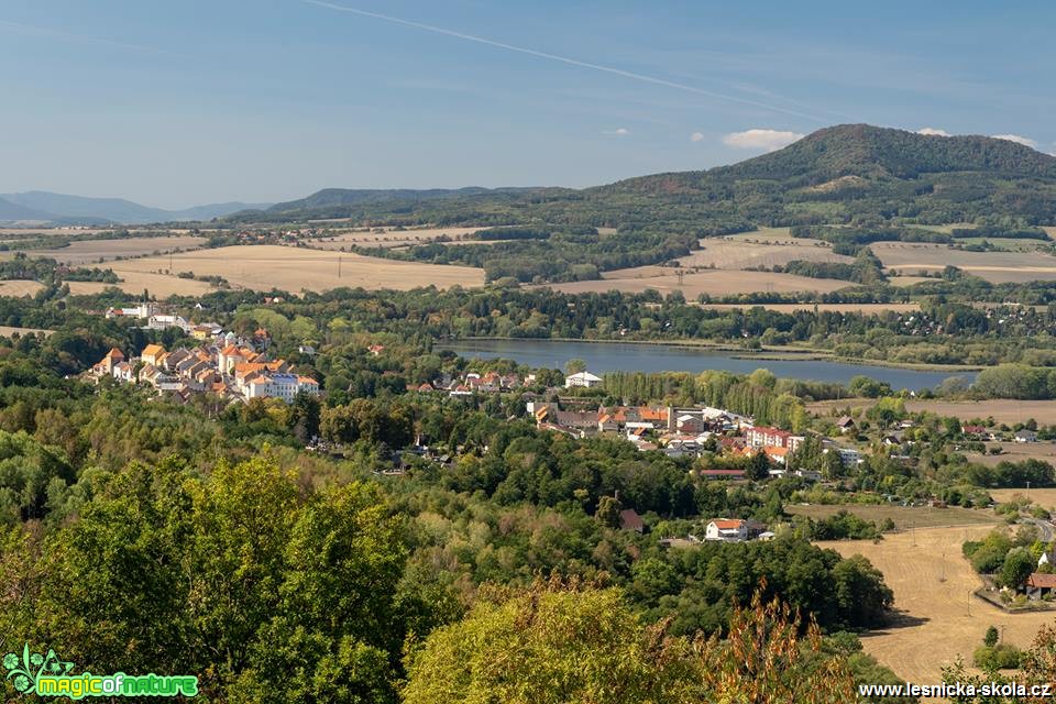 Úštěk a jezero Chmelař - Foto Petr Germanič 0918