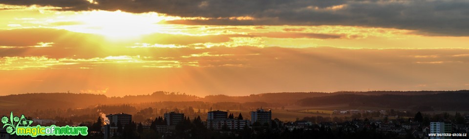 Podvečerní panorama z Jihlavy - Foto Ladislav Jonák 0519