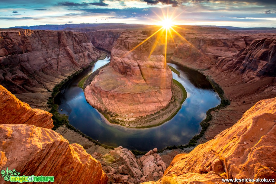 Colorado u Horseshoe Bend v Arizoně - Foto Ladislav Hanousek 0619