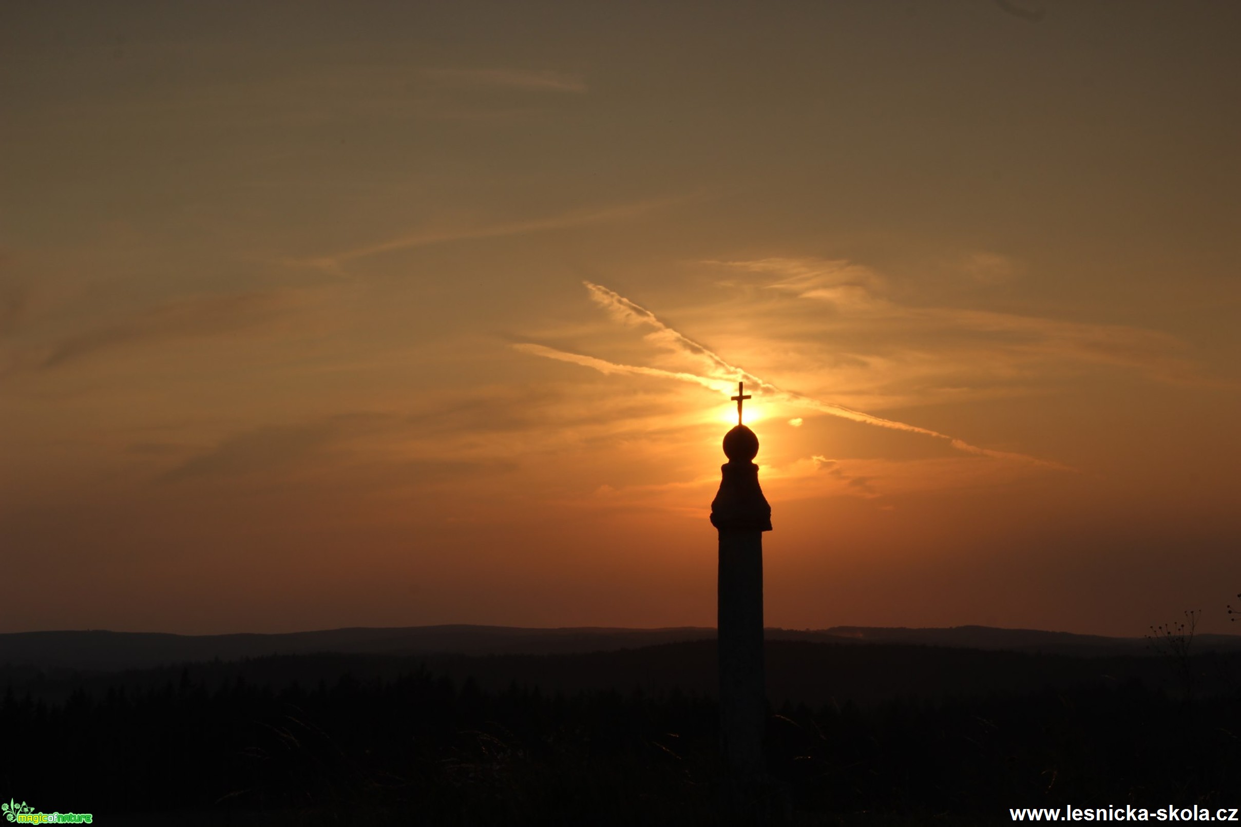 Krásná vysočina - západ focený od Pavlova - Foto Ladislav Jonák 0819