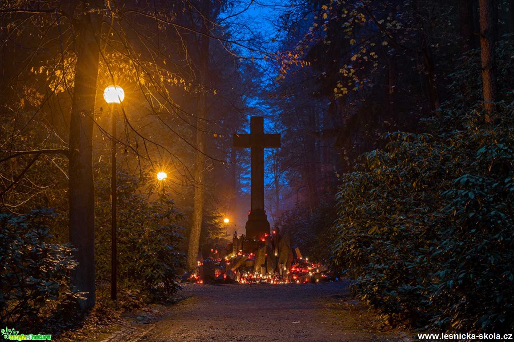 Dušičková - Lesní hřbitov Nový Bor - Foto Petr Germanič 1119