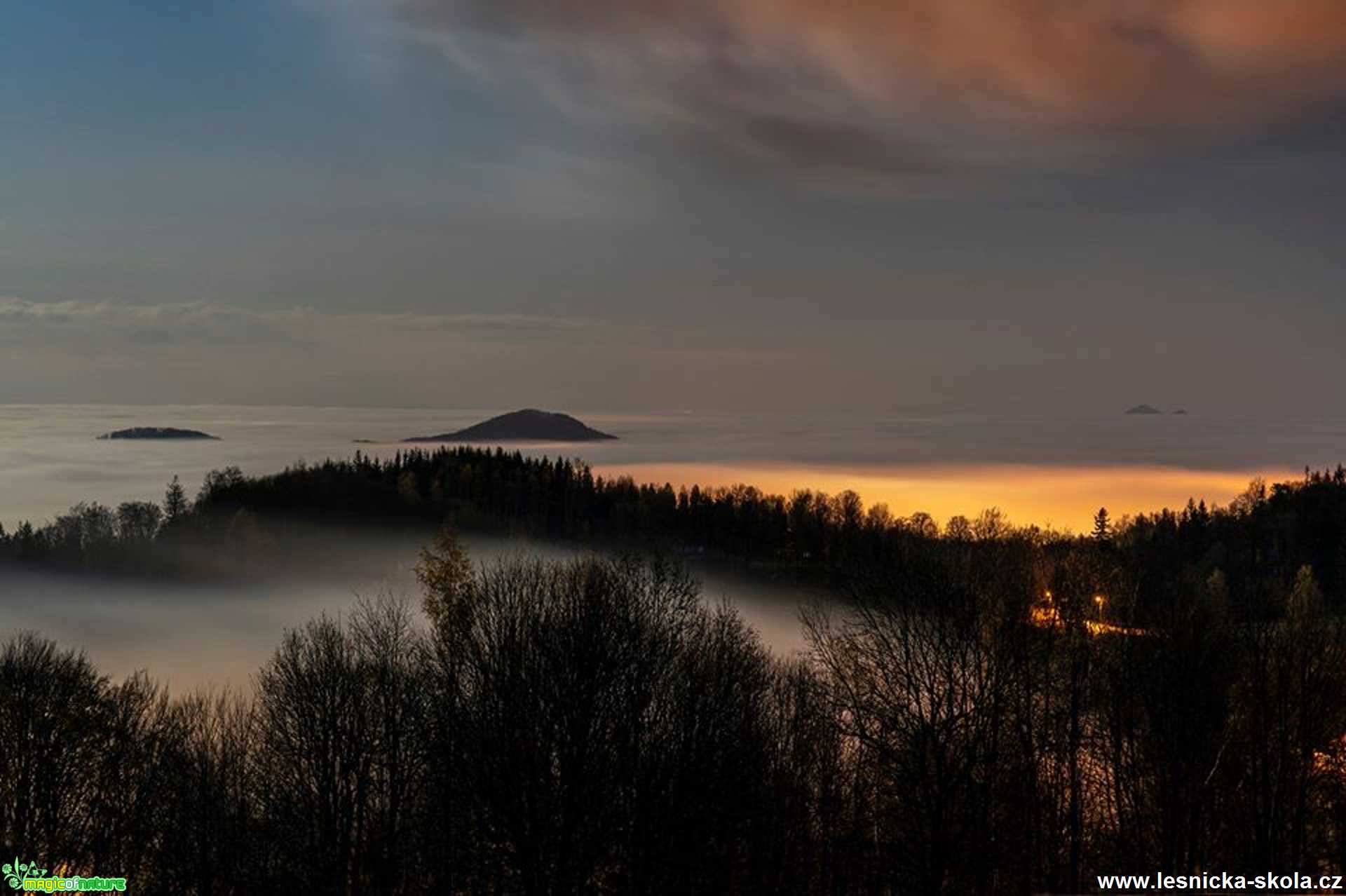 Večerní Polevský vrch - Foto Petr Germanič 1219