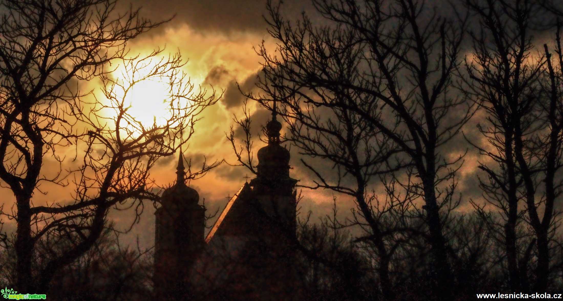 Zapadající Slunce nad Jakubem v Jihlavě - Foto Ladislav Jonák 0320