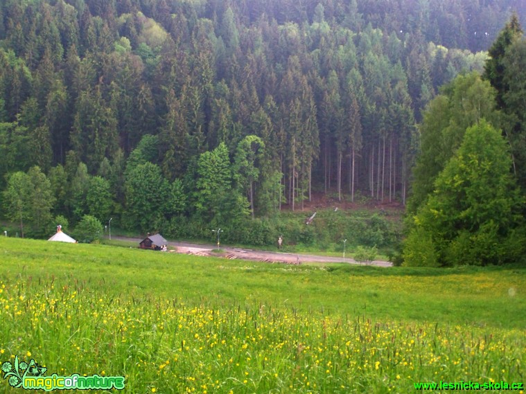 Pohled v Krkonoších - foto Josef Vykoukal