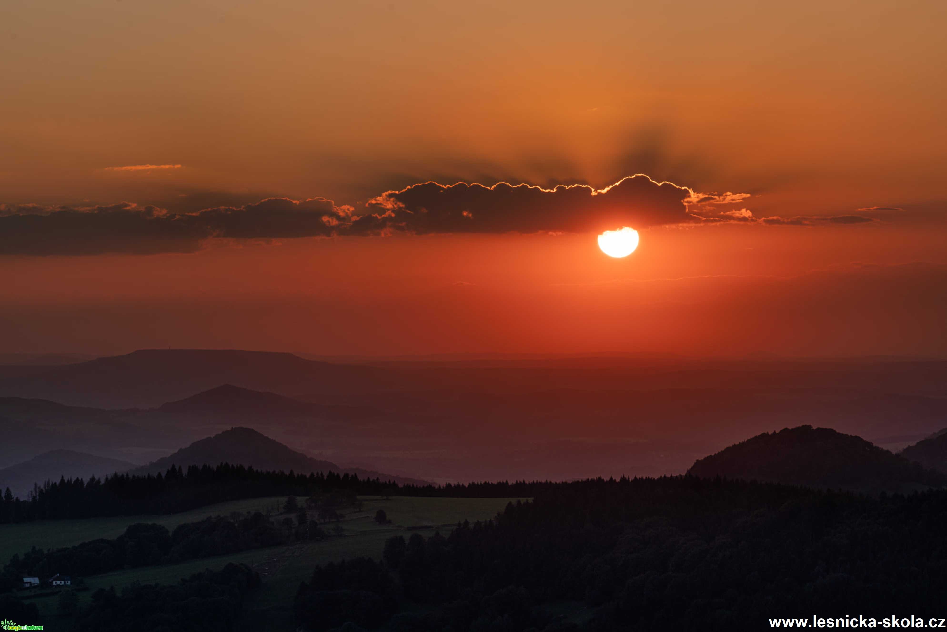 Zapadání nad Lužičkami - Foto Petr Germanič 0921