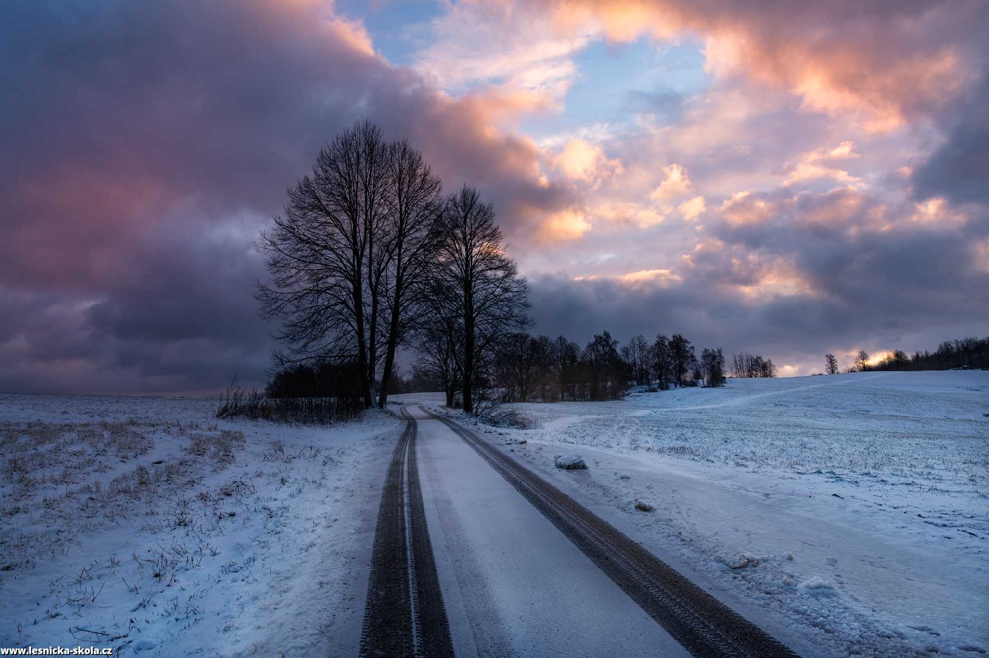 Lednové mrazivé ráno - Foto Jaroslava Jechová 0122