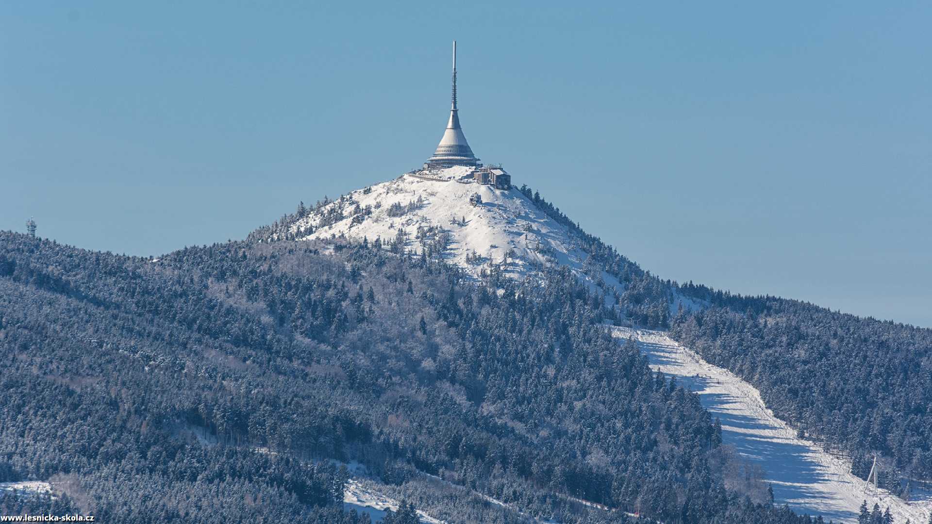 Únorový Ještěd - Foto Jaroslava Jechová 0222