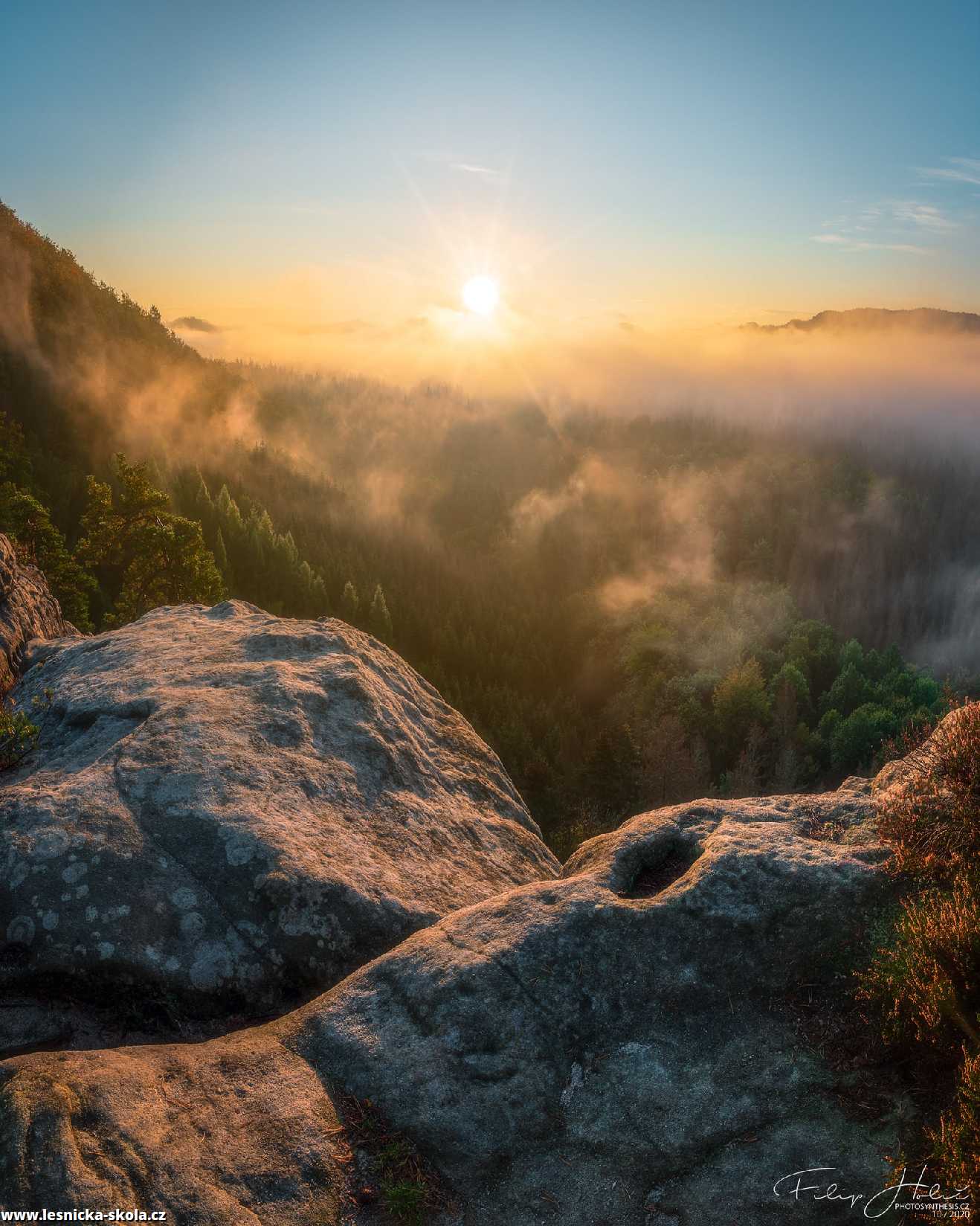 Nad největší skalní bránou Saska - Foto Filip Holič 0421