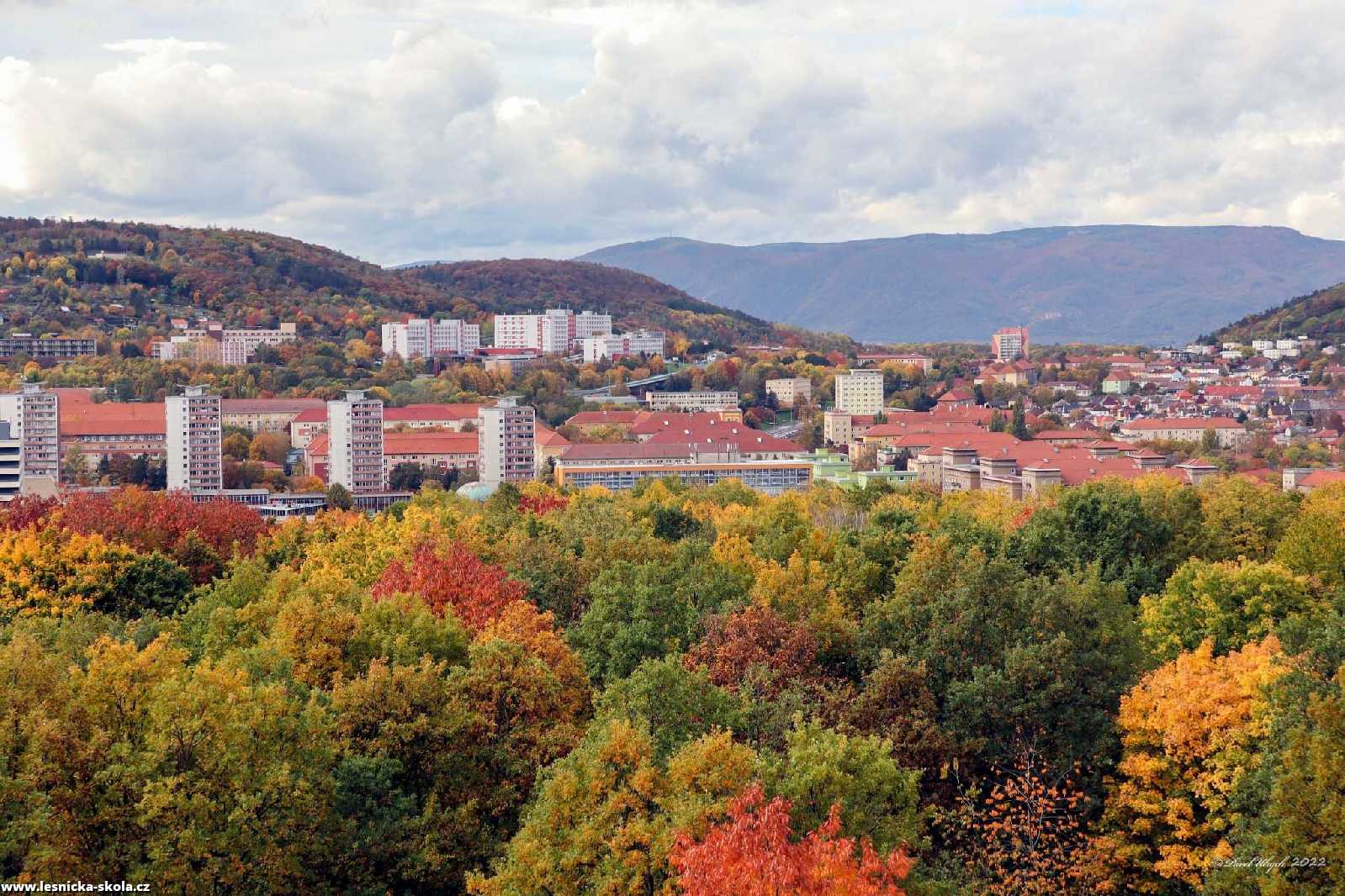 Pohled na Most z vyhlídkové věže - Foto Pavel Ulrych 1022 (1)