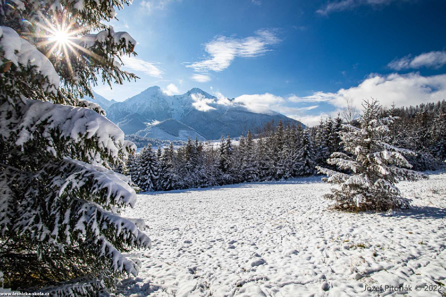 Zima se vrátila do slovenských hor - Foto Jozef Pitoňák 1122 (8)