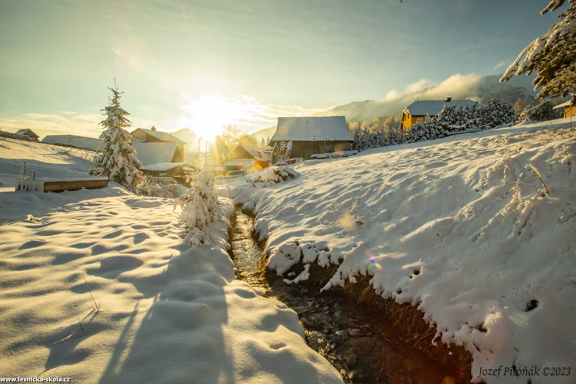 Sněhová nadílka na slovenských horách - Foto Jozef Pitoňák 0123 (10)