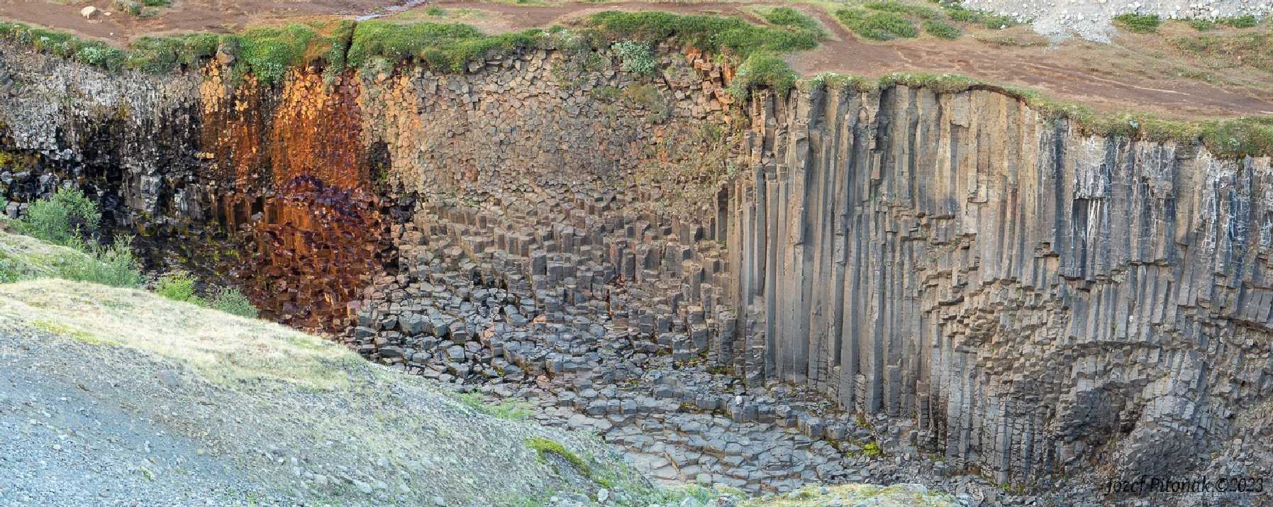 Kaňon Studlagil na Islandu - Foto Jozef Pitoňák 0723 (3)