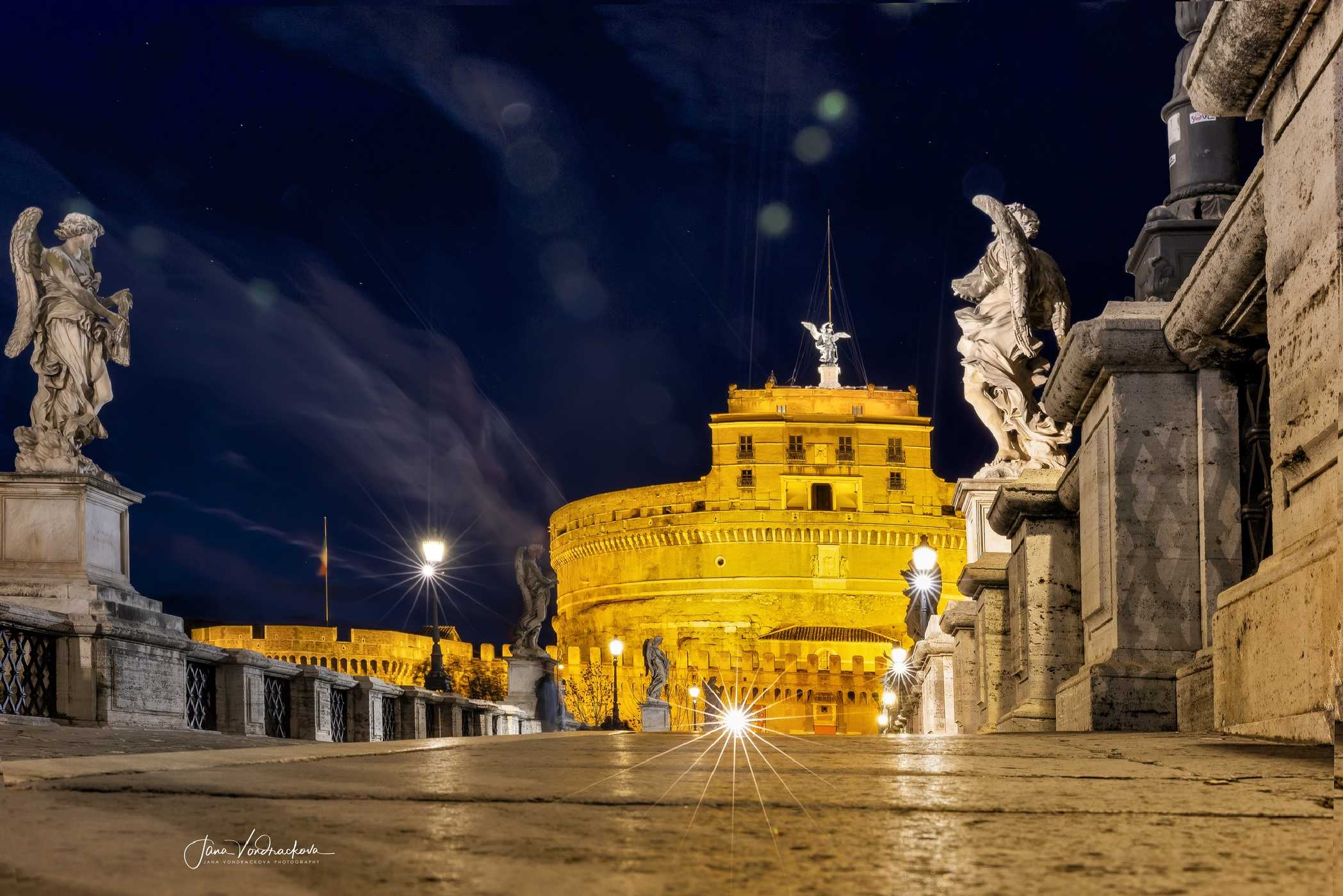Andělský hrad - Řím - Foto Jana Vondráčková 0623