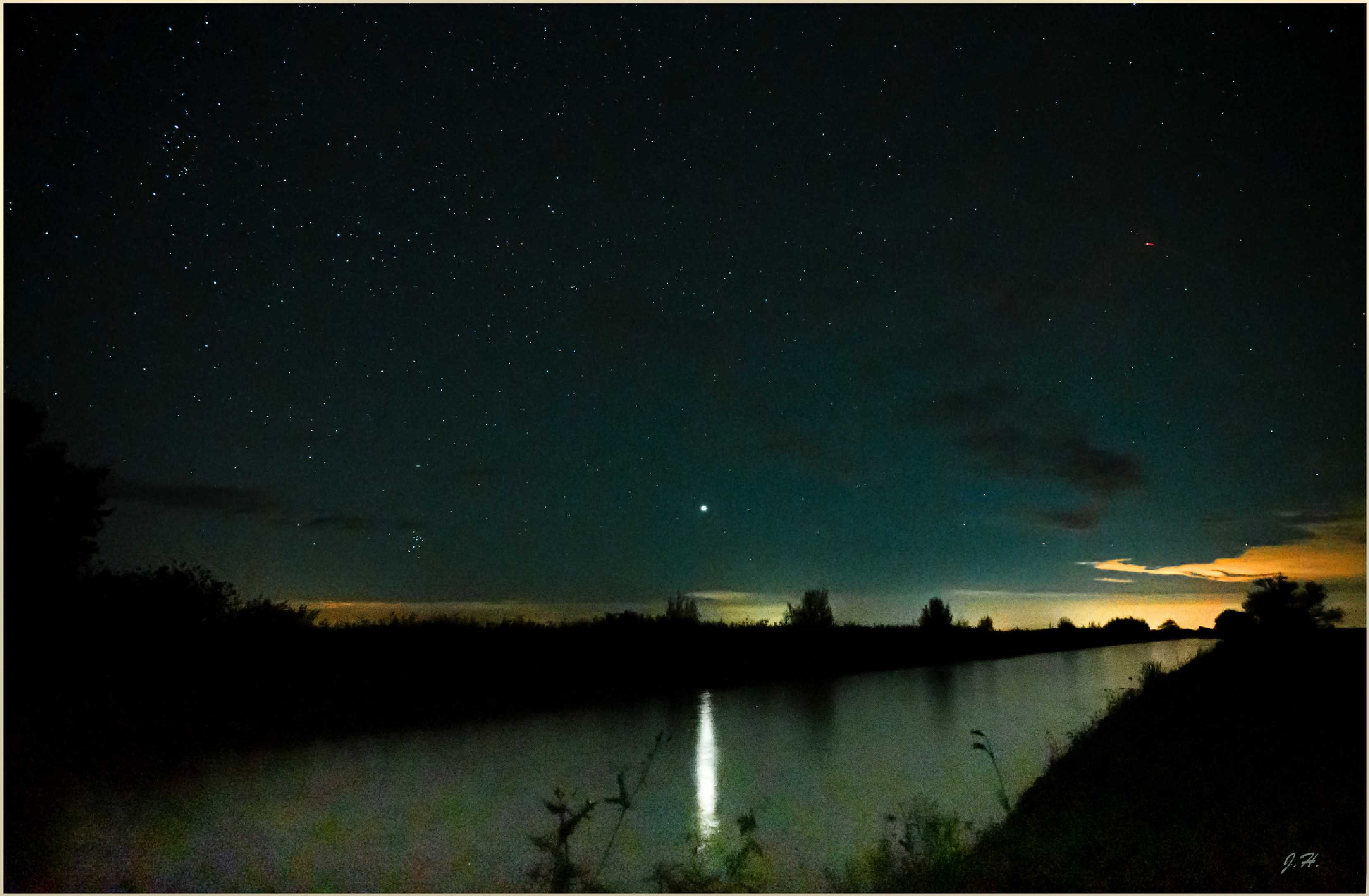 Večernice nad krajinou - Foto Jitka Havlová 1023