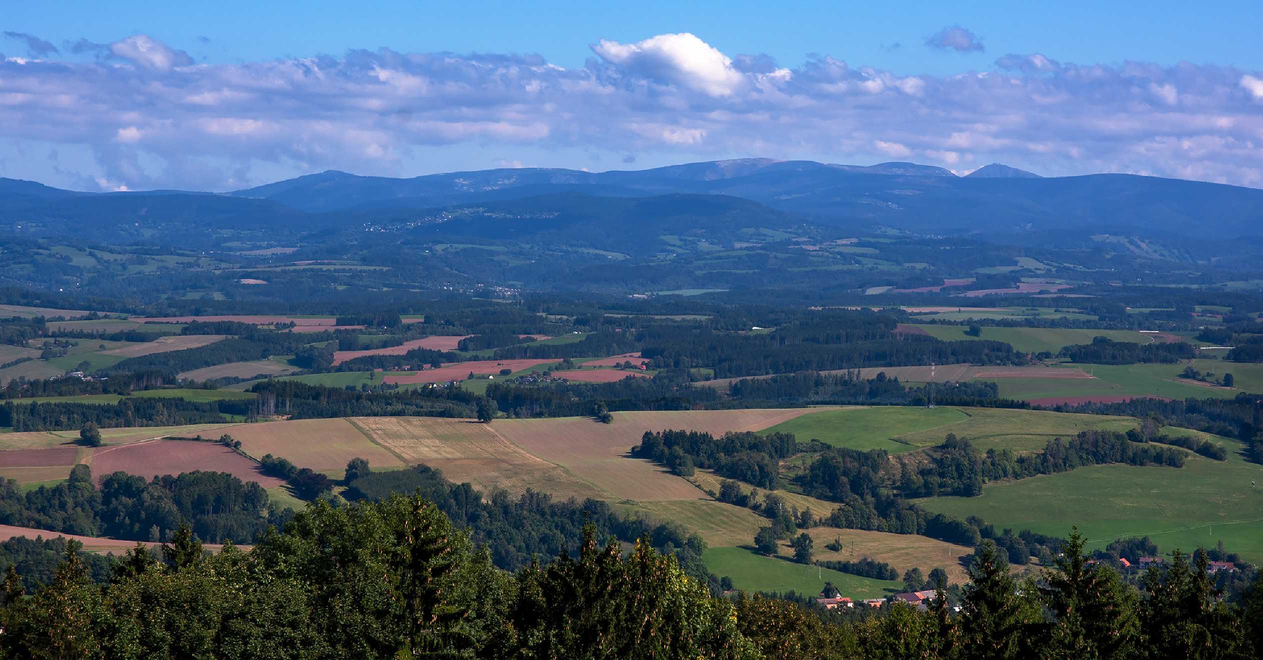 Pohled na Krkonoše - Foto Jaroslava Jechová 0923