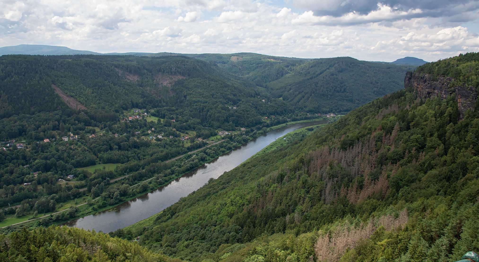 Labe z Růžové vzhlídky - Foto Jaroslava Jechová 0824 (3)