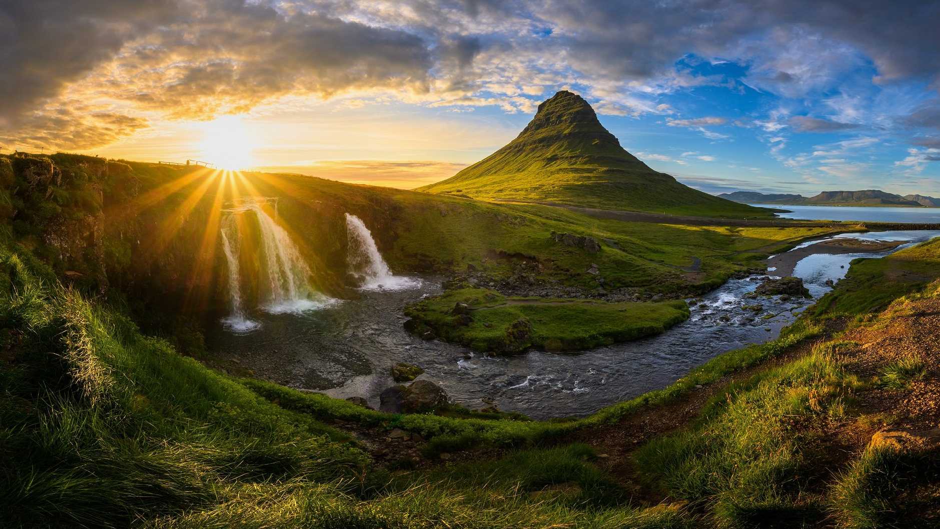 Panorama u Kirkjufellu - Foto Petr Kovář 0825