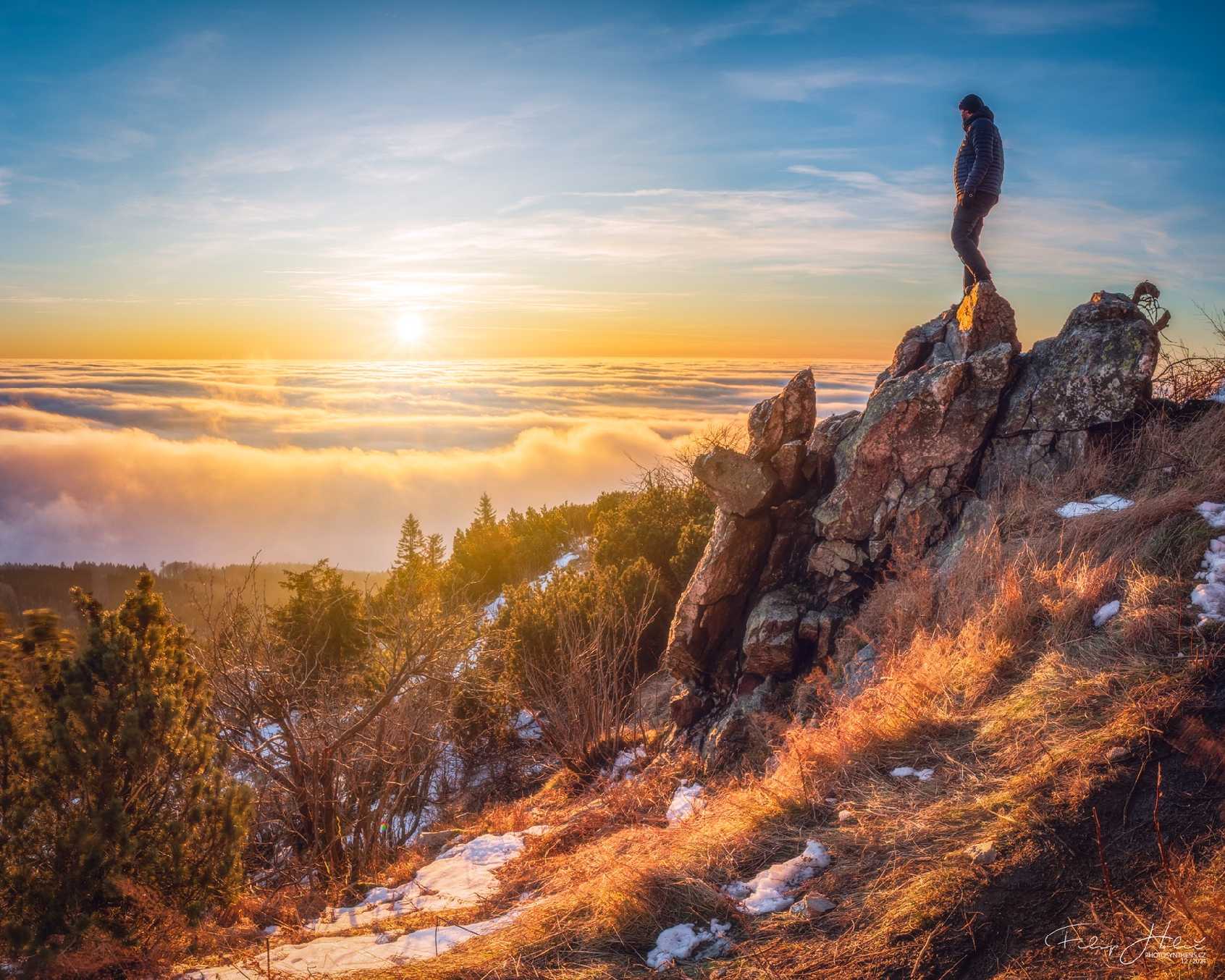 Ještědské moře z oblaků - Foto Filip Holič 0725