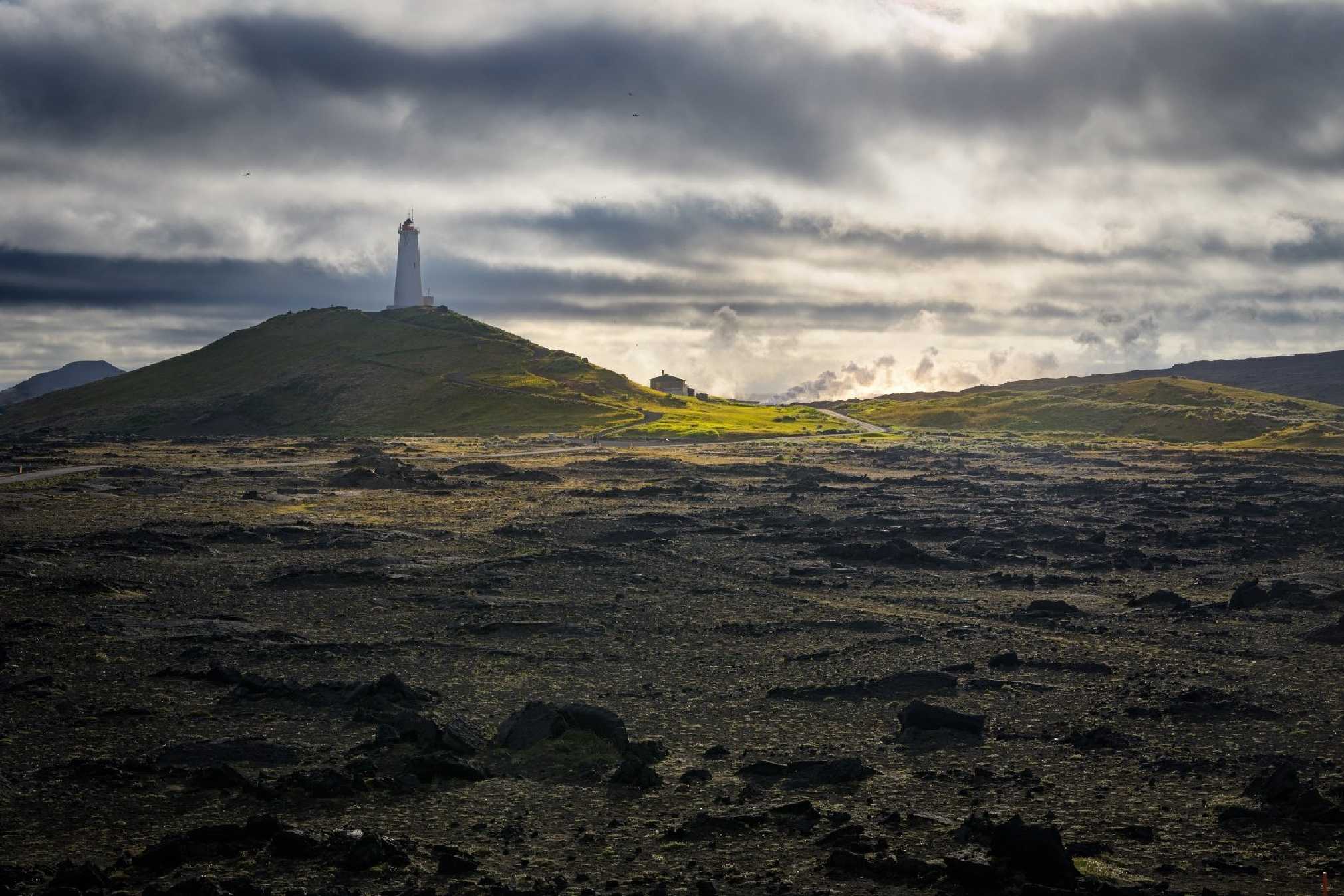 Islandský maják Reykjanes - Foto Petr Kovář 0925