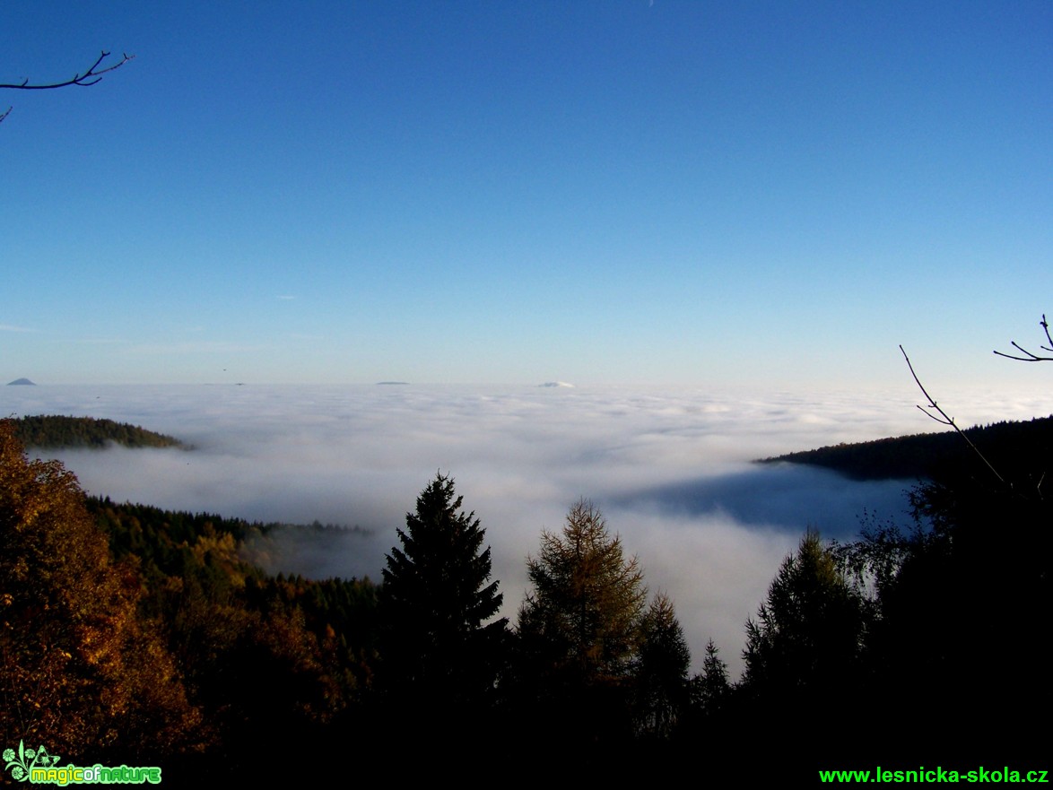 Inverze v Krušných horách - Foto David Hlinka (2)