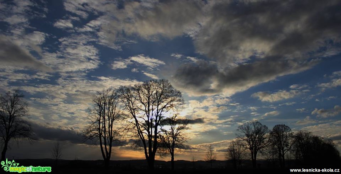 Podvečerní krajina - Foto Ladislav Jonák