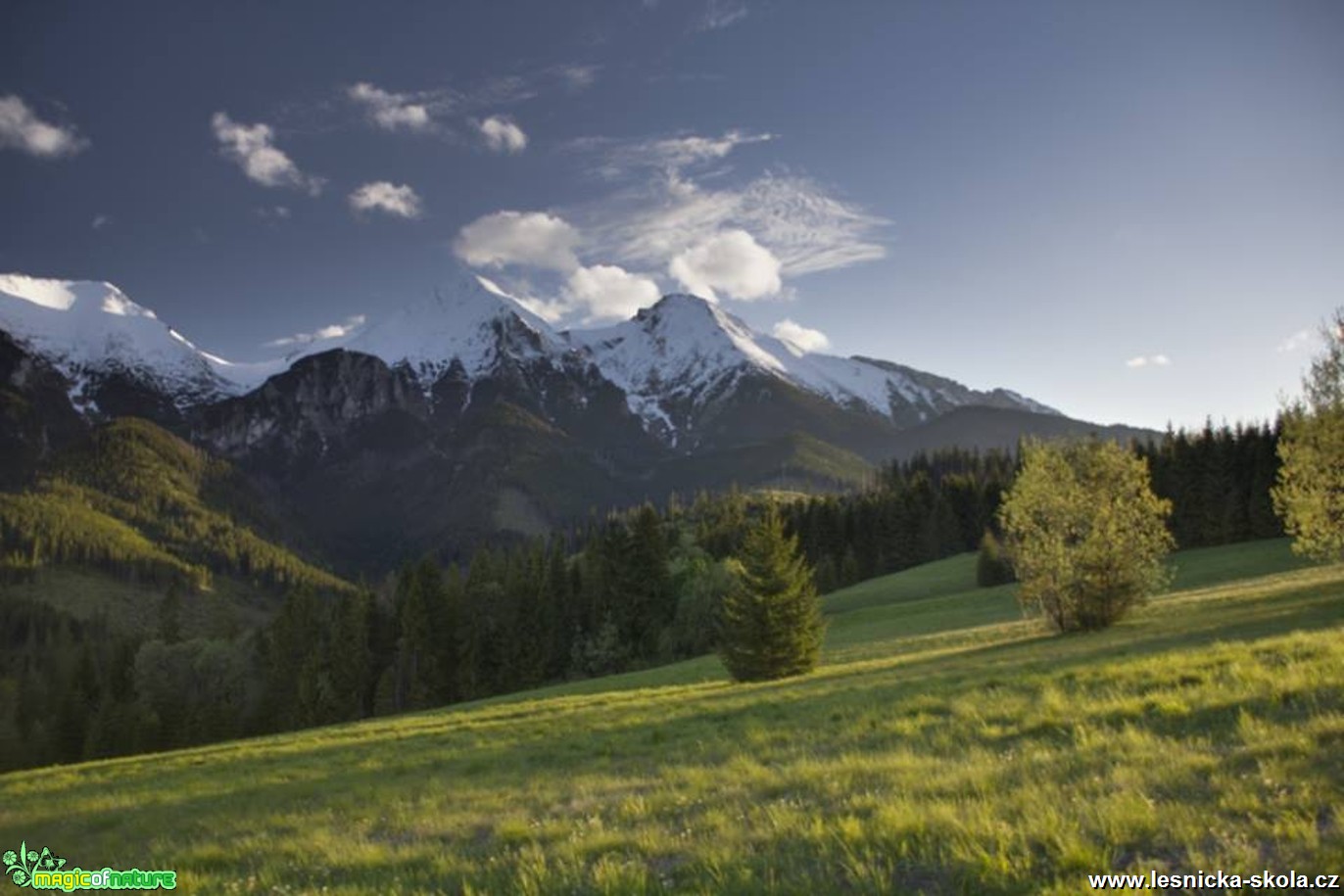 Zdiarska Vidla a Havran - Foto Jozef Pitoňák