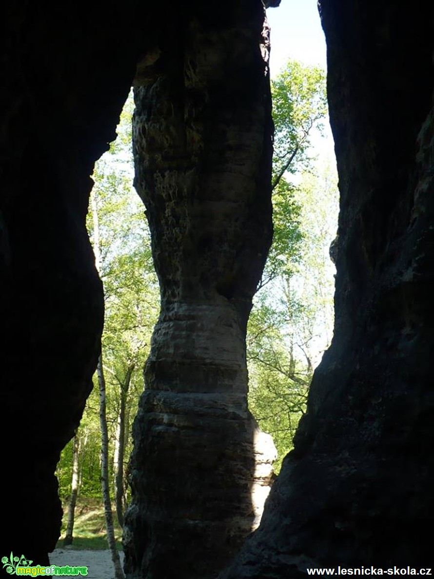 Skalní otvory - Foto Radka Mizerová