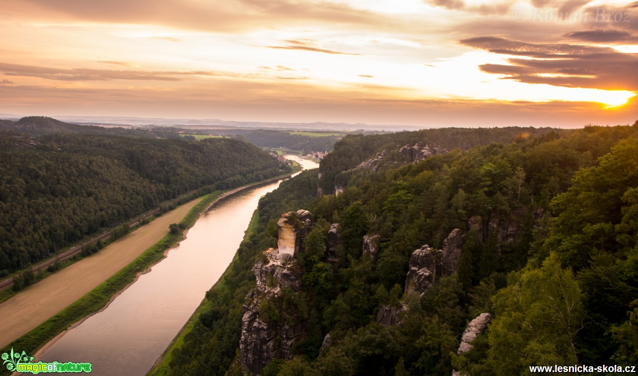 Kaňon Labe - Bastei - Foto Roman Brož